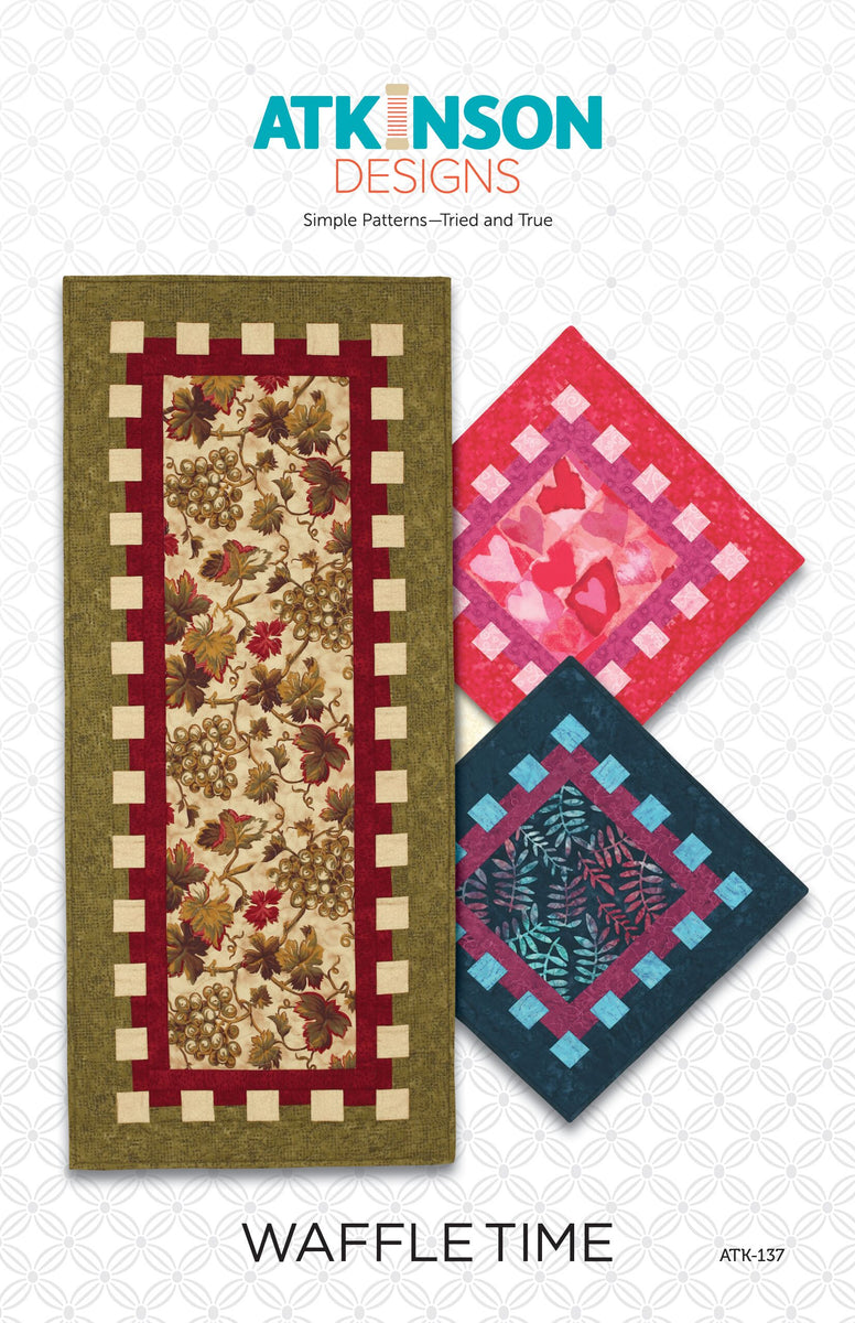 Waffle Time Pattern – Atkinson Designs