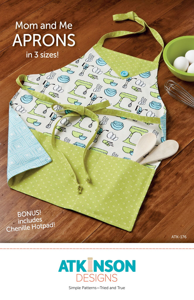 Mom and Me Aprons Pattern – Atkinson Designs