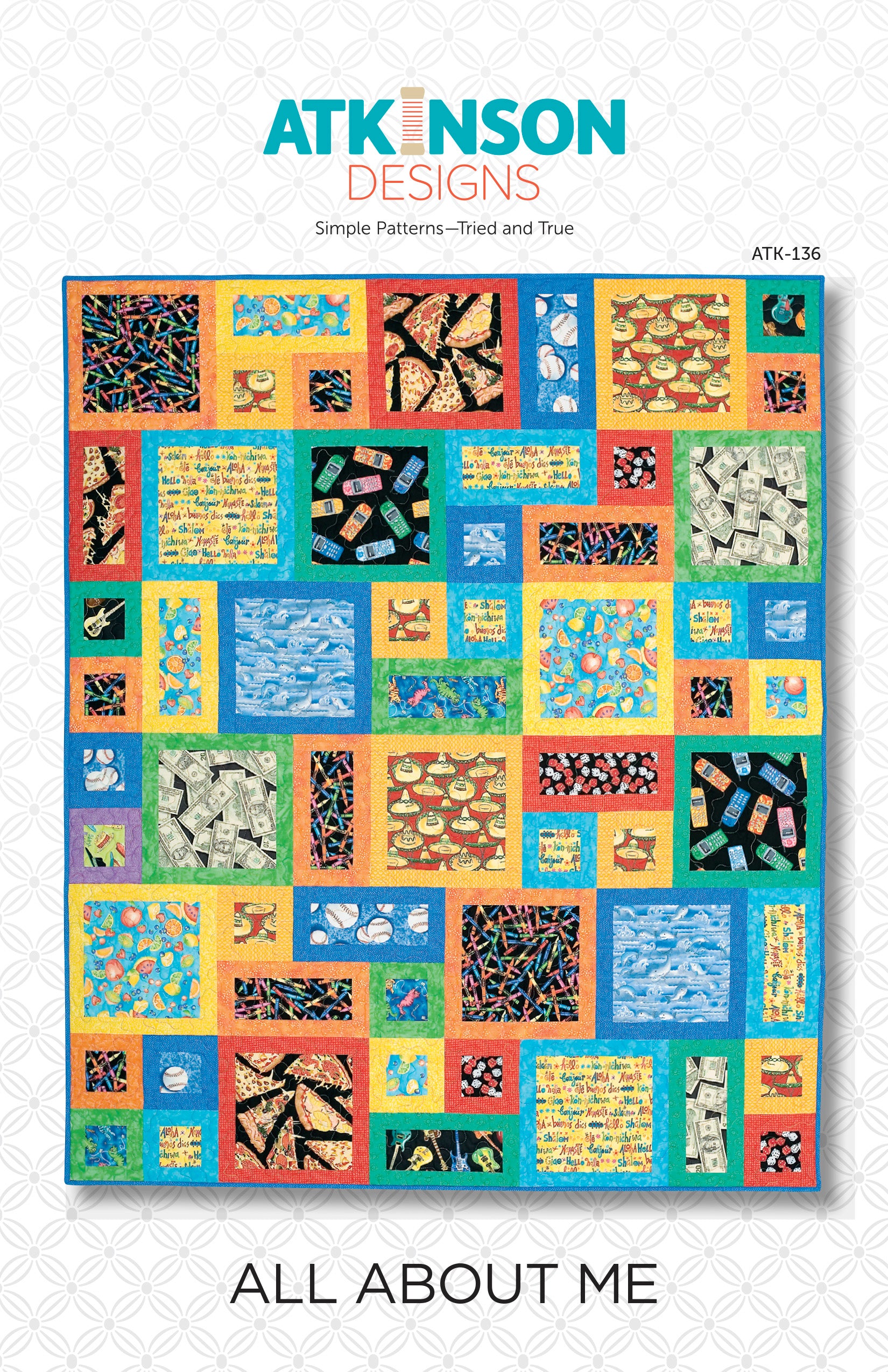 Atkinson Classmate Pattern All About Me Pattern – Atkinson Designs