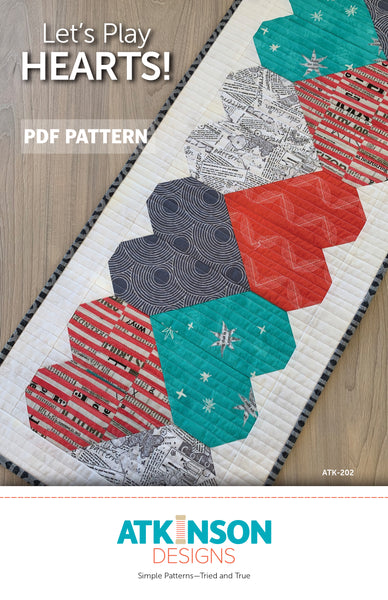Let's Play Hearts PDF Pattern