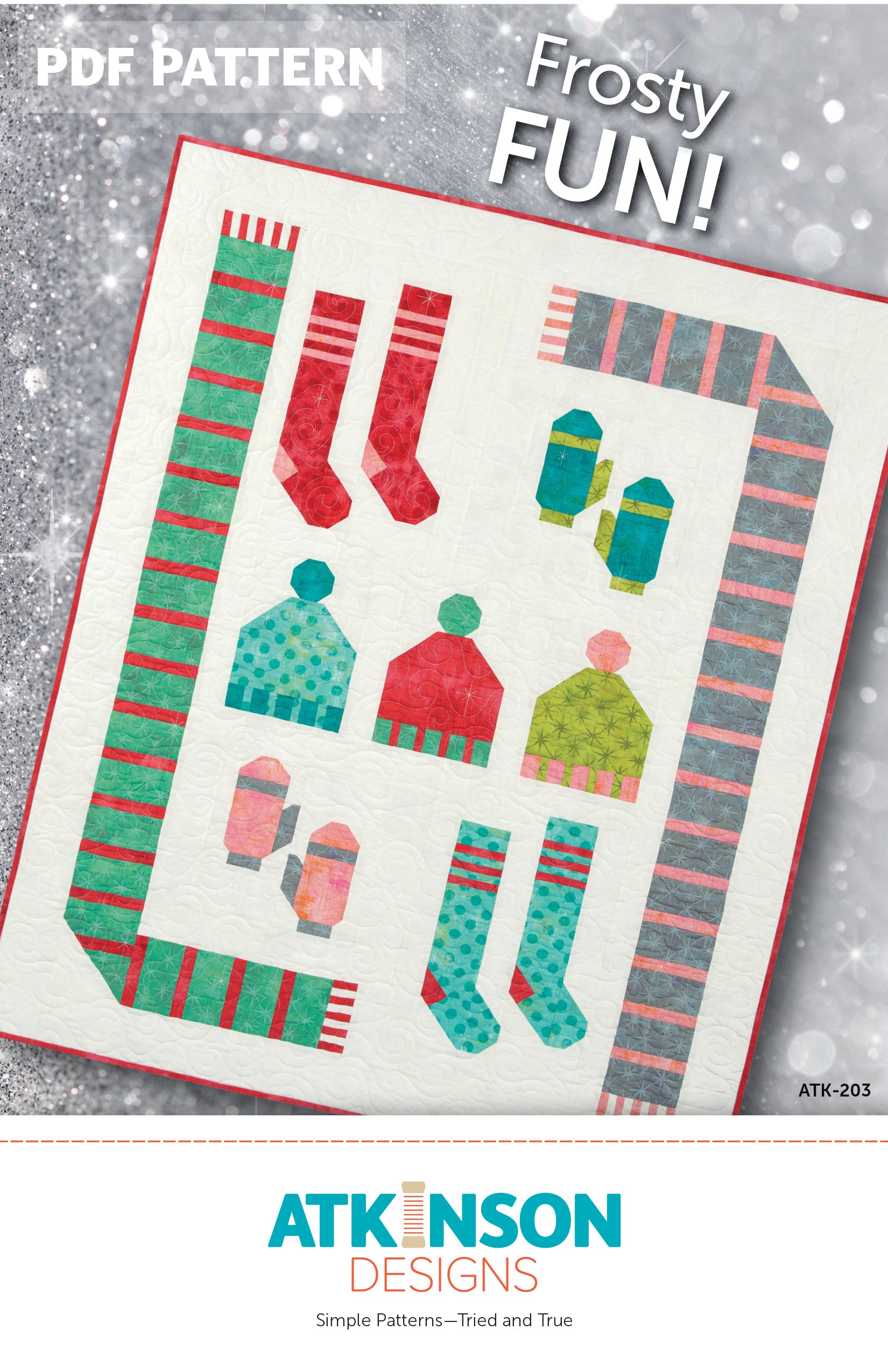 Frosty Fun PDF Pattern – Atkinson Designs